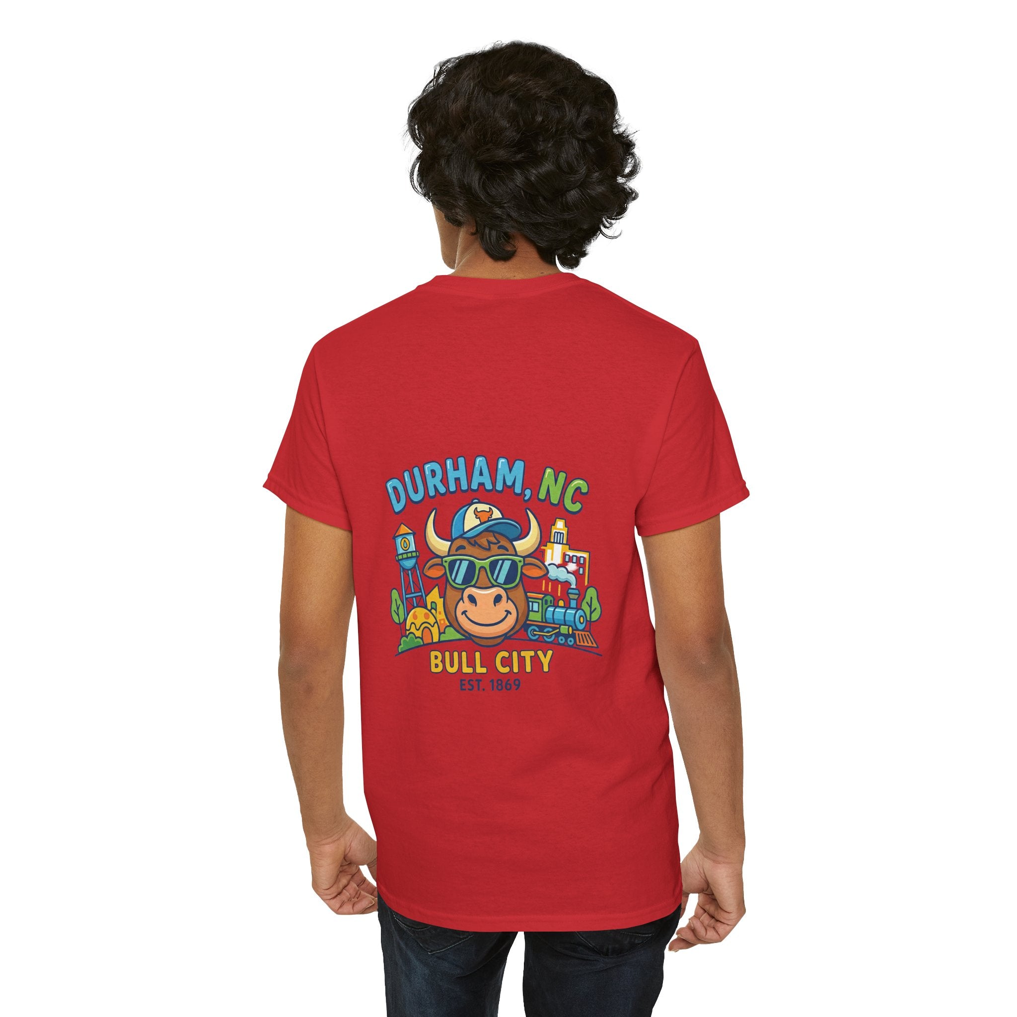 BCS15 - Printed on Back - Heavy Weight T-Shirt