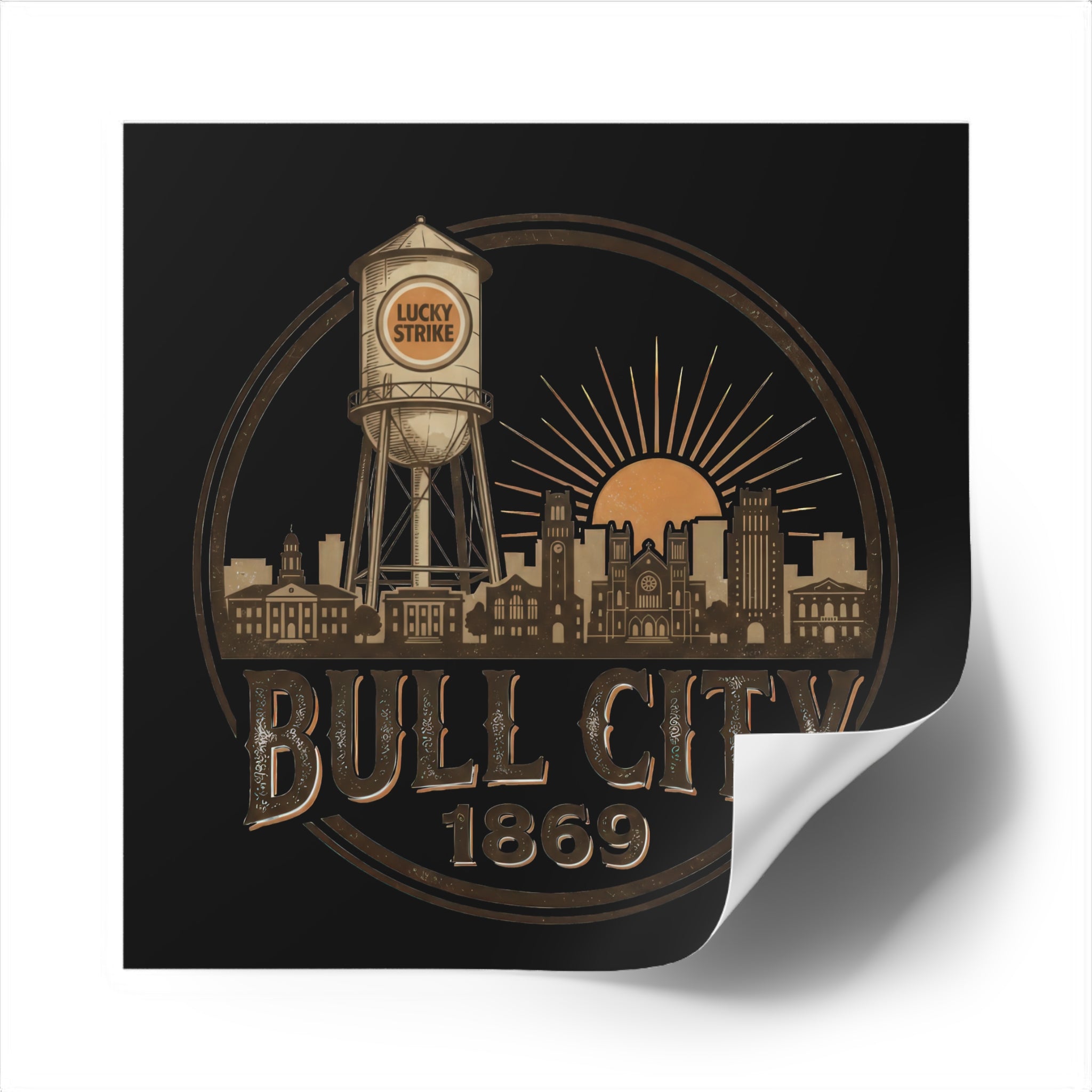 BCS9 - Square Sticker