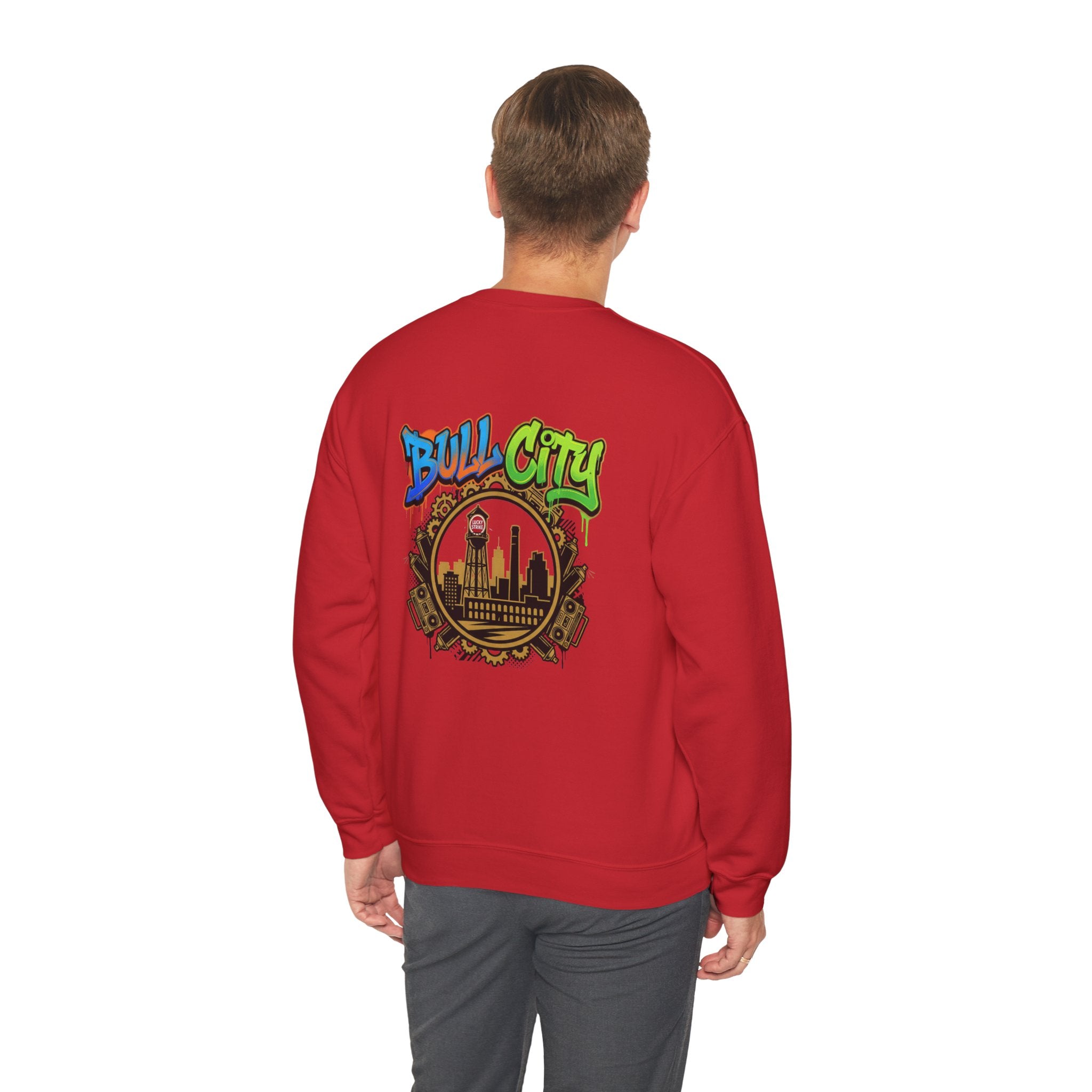 BCS7- Crewneck Sweatshirt — Backside Print