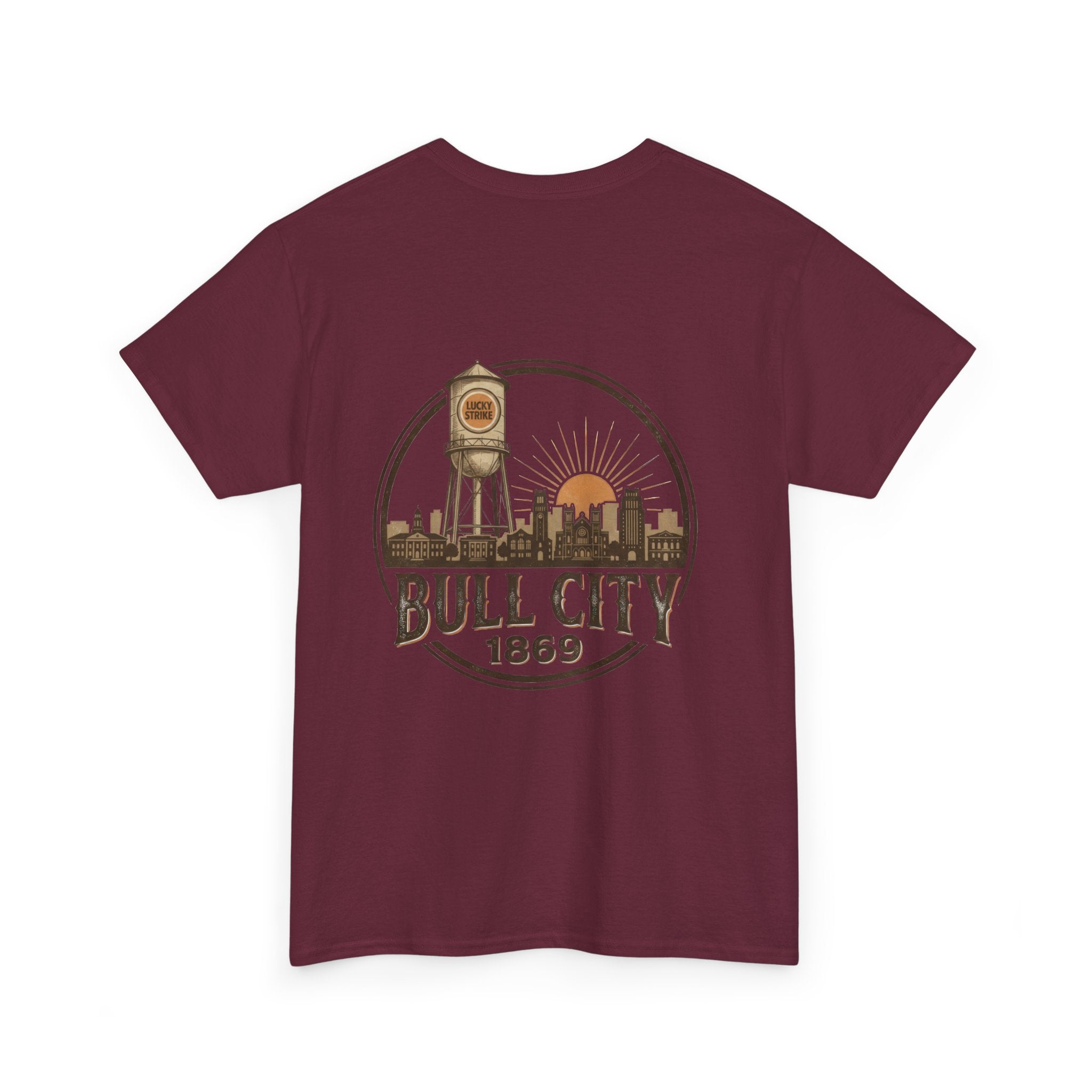 BCS9 - Printed on Back - Heavy Weight T-Shirt