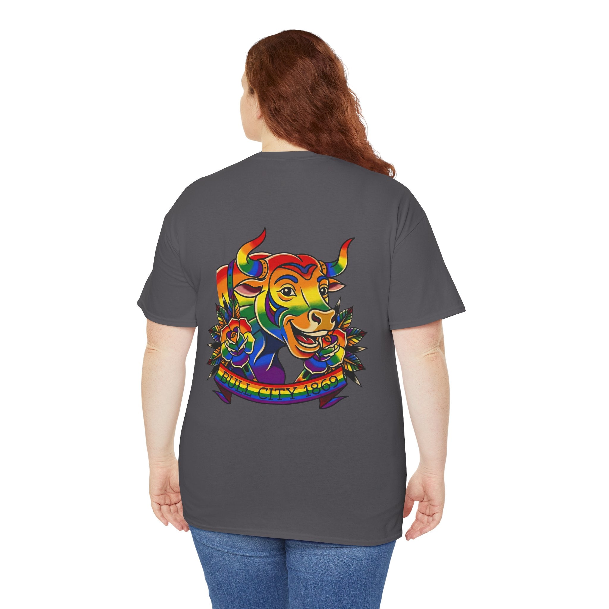 BCS4 - Printed on Back - Heavy Weight T-Shirt