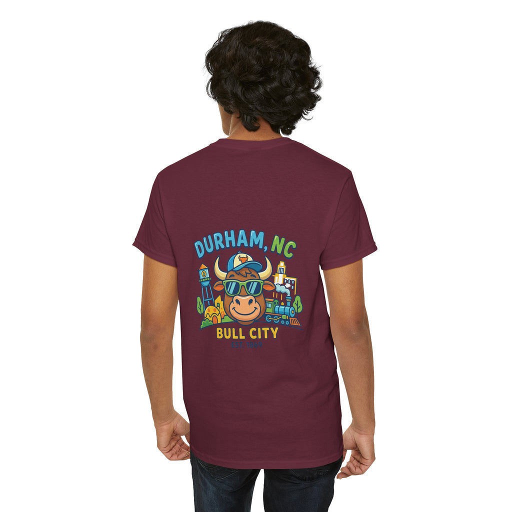 BCS15 - Printed on Back - Heavy Weight T-Shirt