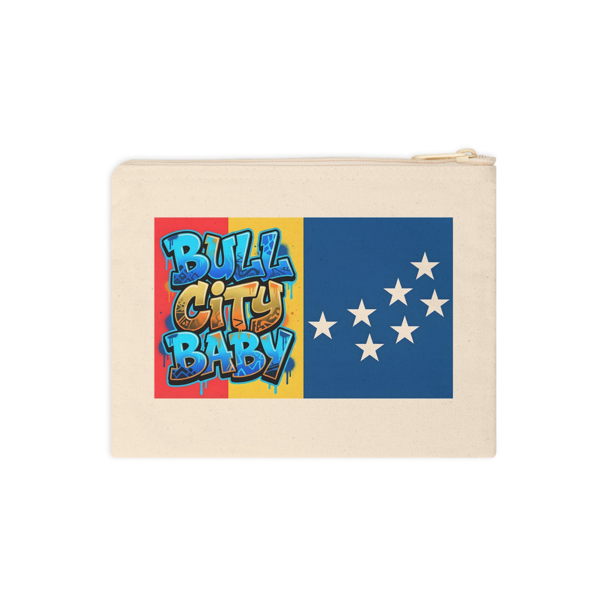 Bull City Baby!  -  Accessory Zipper Pouch