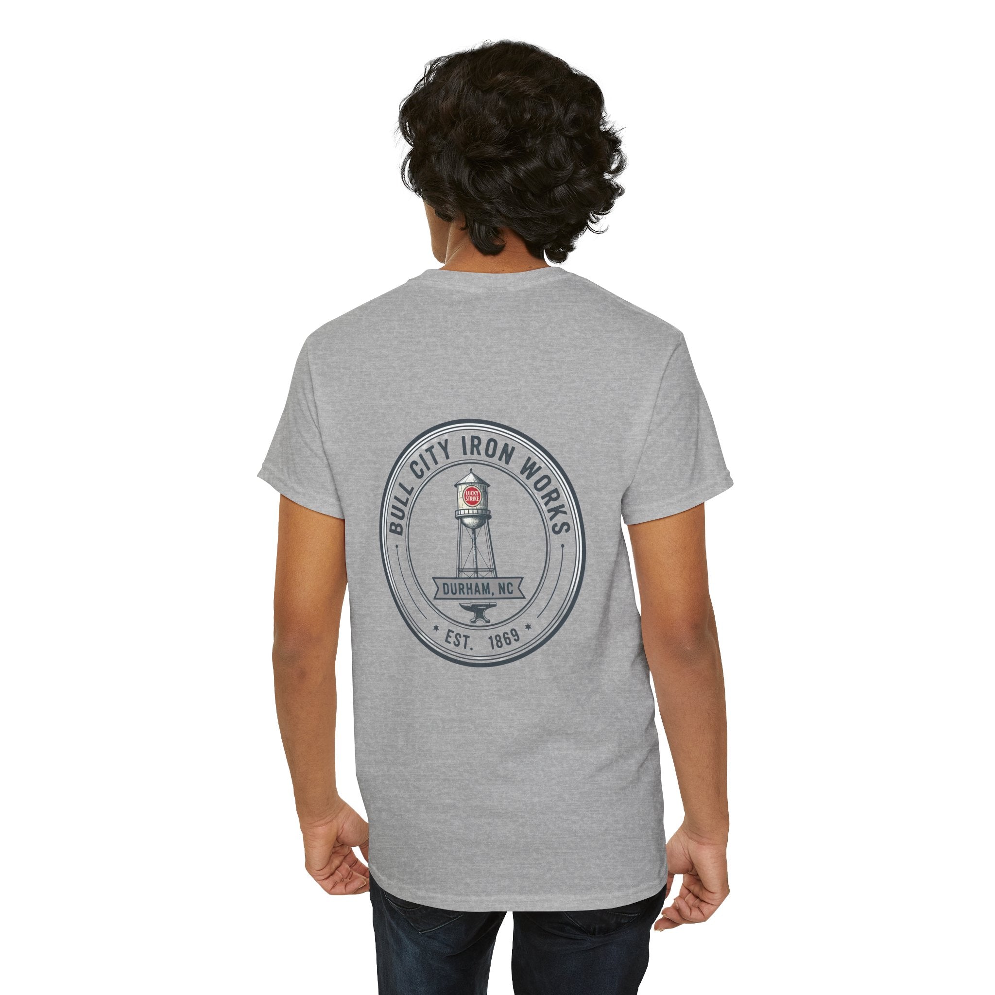 BCS14 - Printed on Back - Heavy Weight T-Shirt