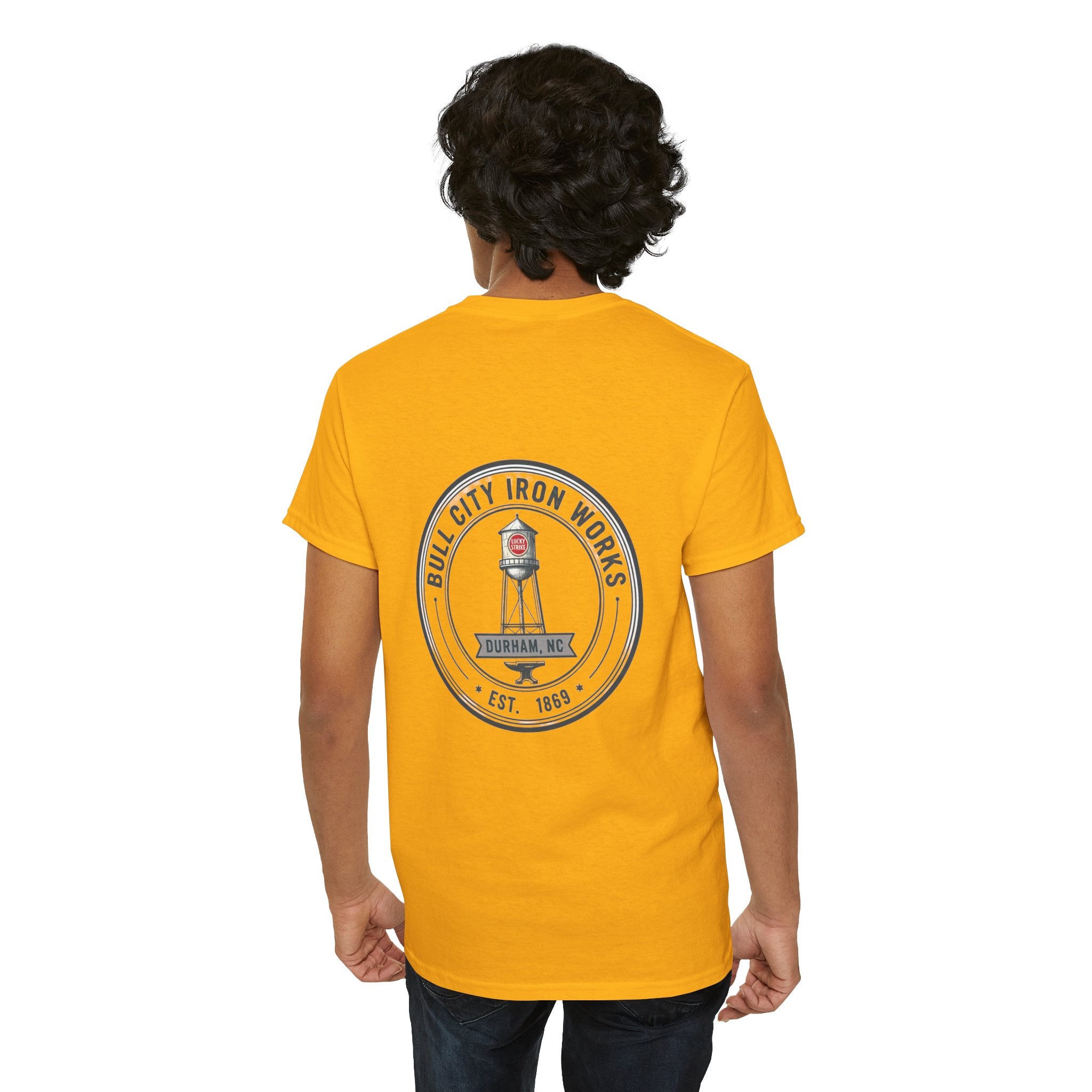 BCS14 - Printed on Back - Heavy Weight T-Shirt