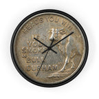 BCS20 - Bull City Tobacco Vintage Token Clock Lucky Strike "Heads"