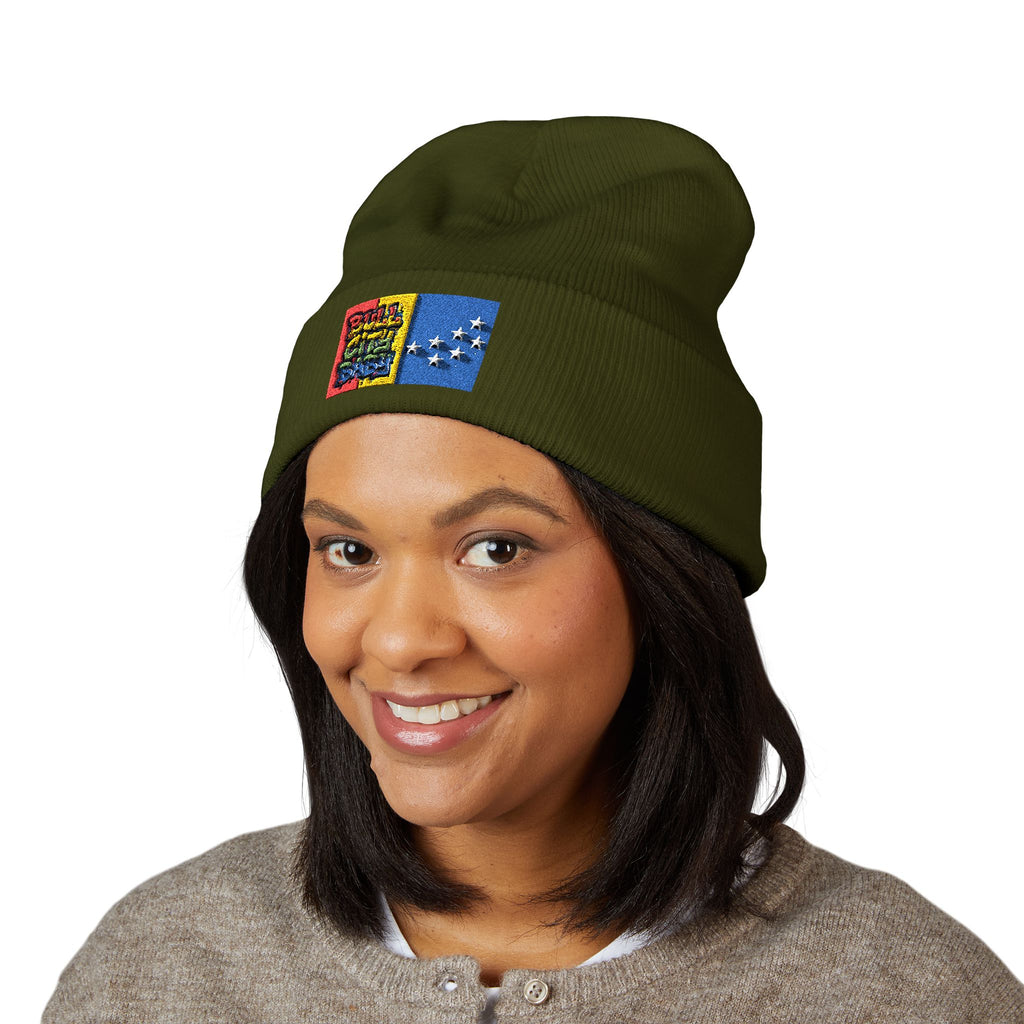 Bull City Baby - Classic Cuffed Beanie (Embroidery)
