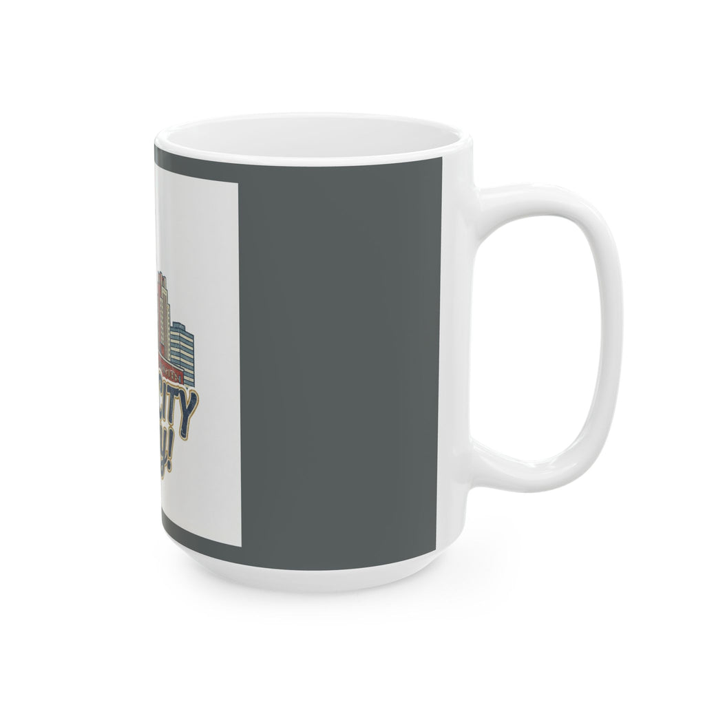 Copy of Durham NC City of Medicine Ceramic Mug – Medical Caduceus Coffee Cup (11oz, 15oz)