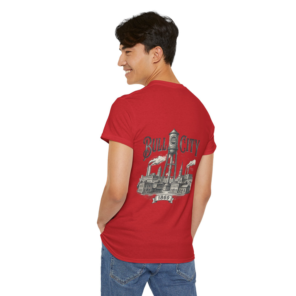 BCS8 - Printed on Back - Heavy Weight T-Shirt