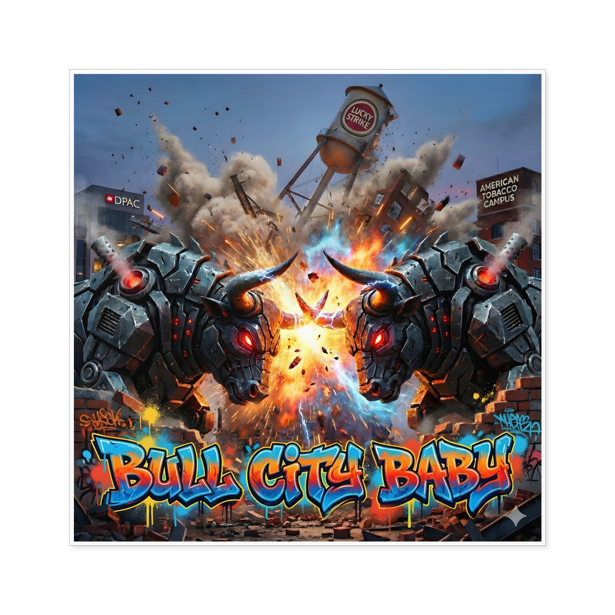 Square Stickers, Indoor\Outdoor