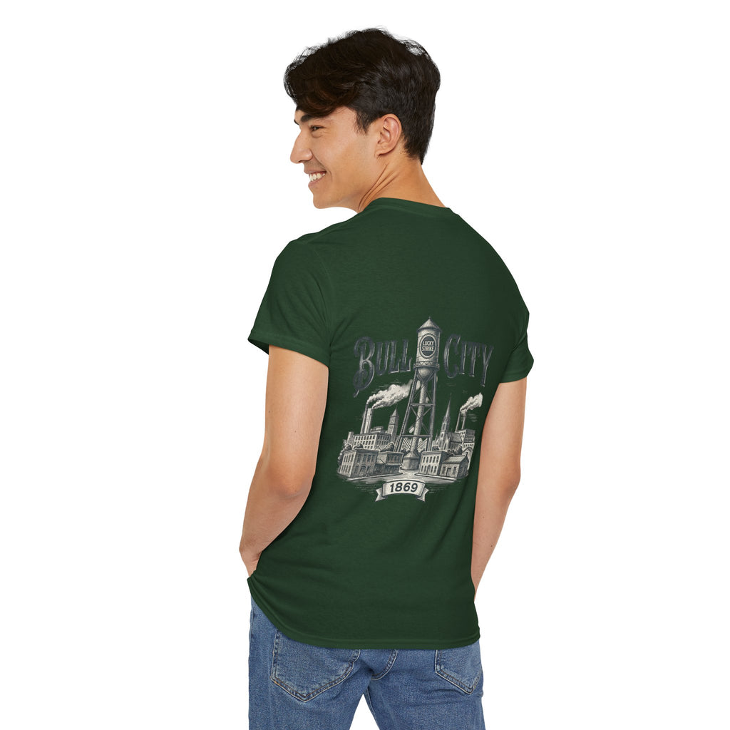 BCS8 - Printed on Back - Heavy Weight T-Shirt