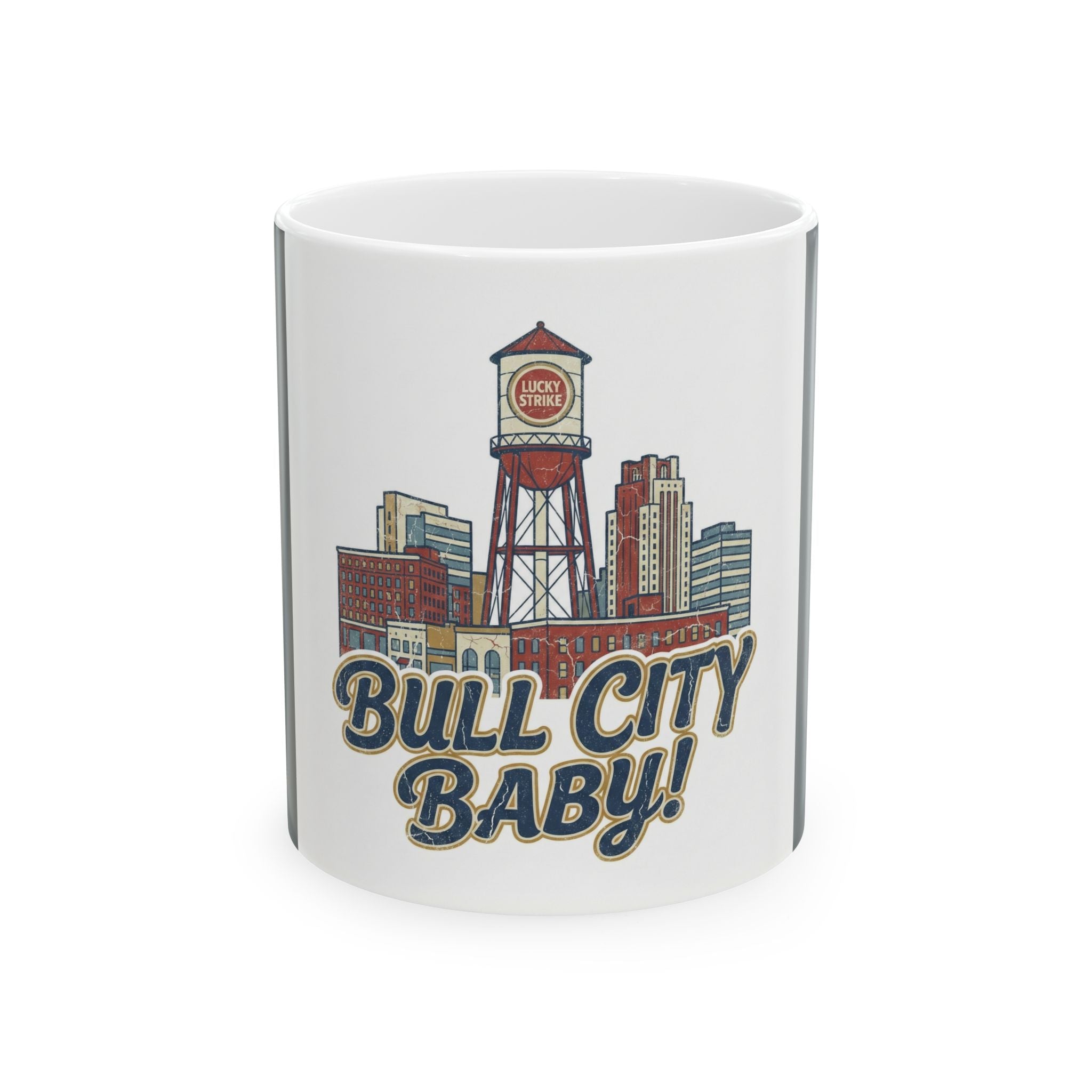 Copy of Durham NC City of Medicine Ceramic Mug – Medical Caduceus Coffee Cup (11oz, 15oz)