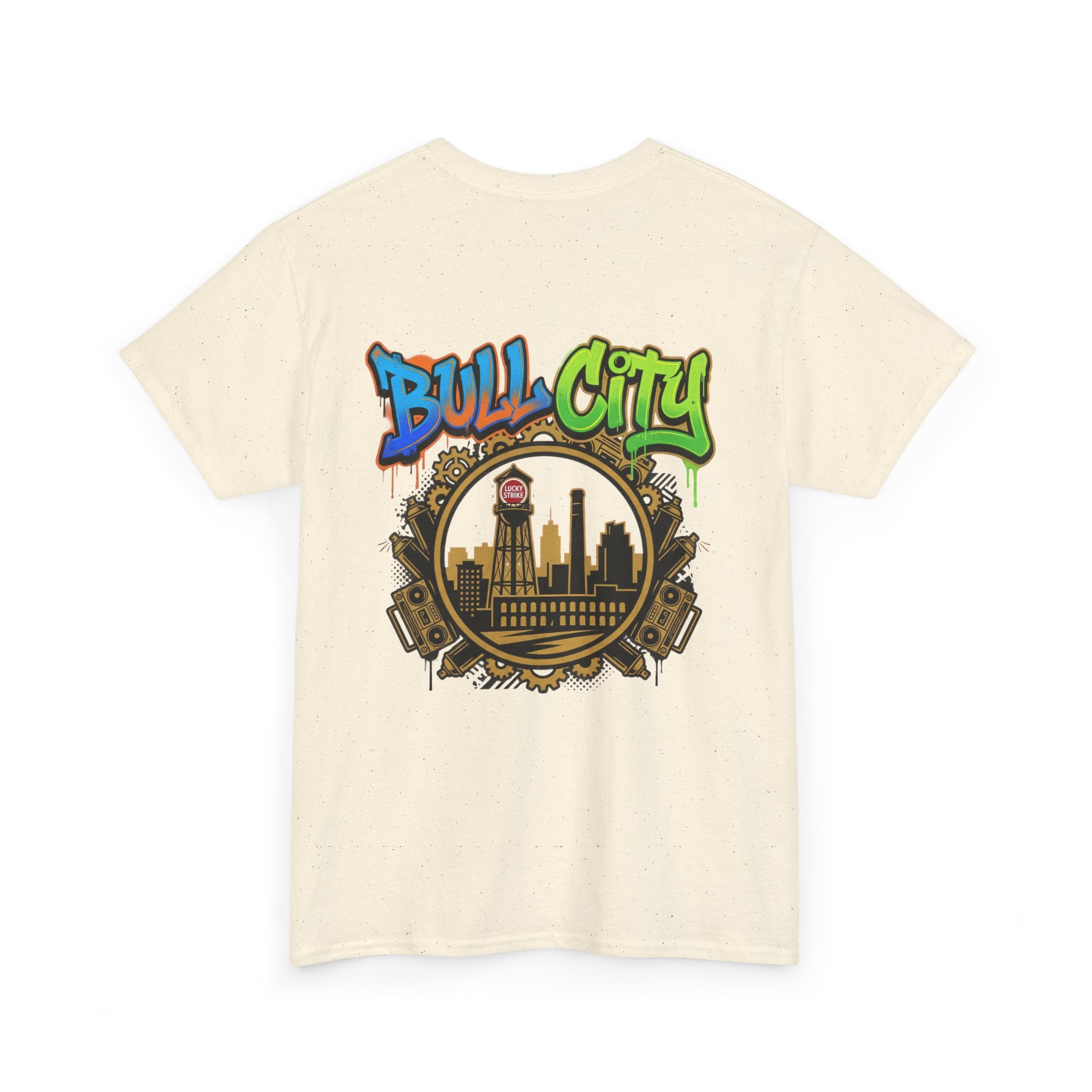 BCS7 - Printed on Back - Heavy Weight T-Shirt