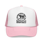 Copy of Copy of Durham Heart Flag - Trucker Hat — Embroidered Foam Mesh Cap