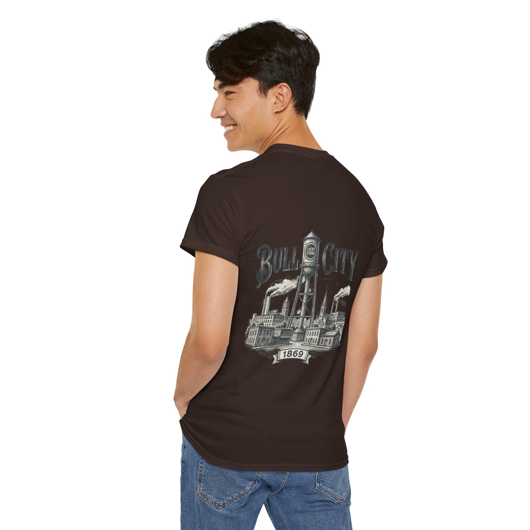 BCS8 - Printed on Back - Heavy Weight T-Shirt