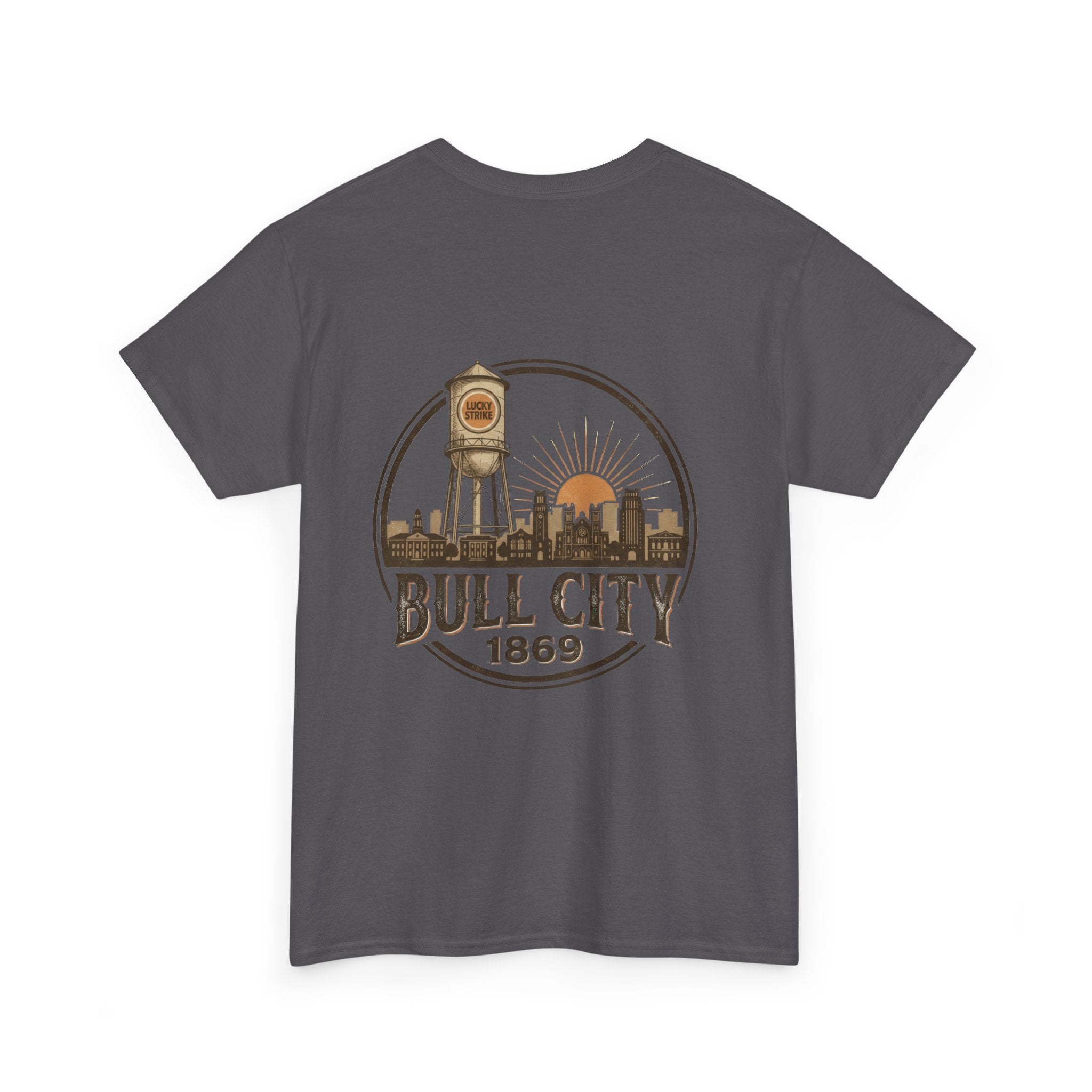 BCS9 - Printed on Back - Heavy Weight T-Shirt