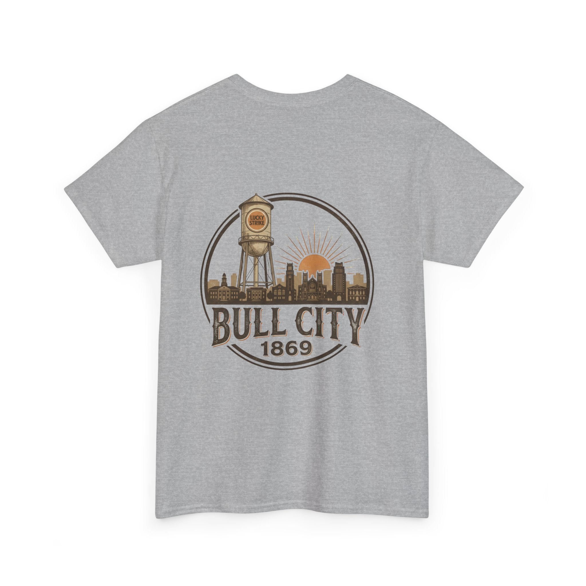 BCS9 - Printed on Back - Heavy Weight T-Shirt