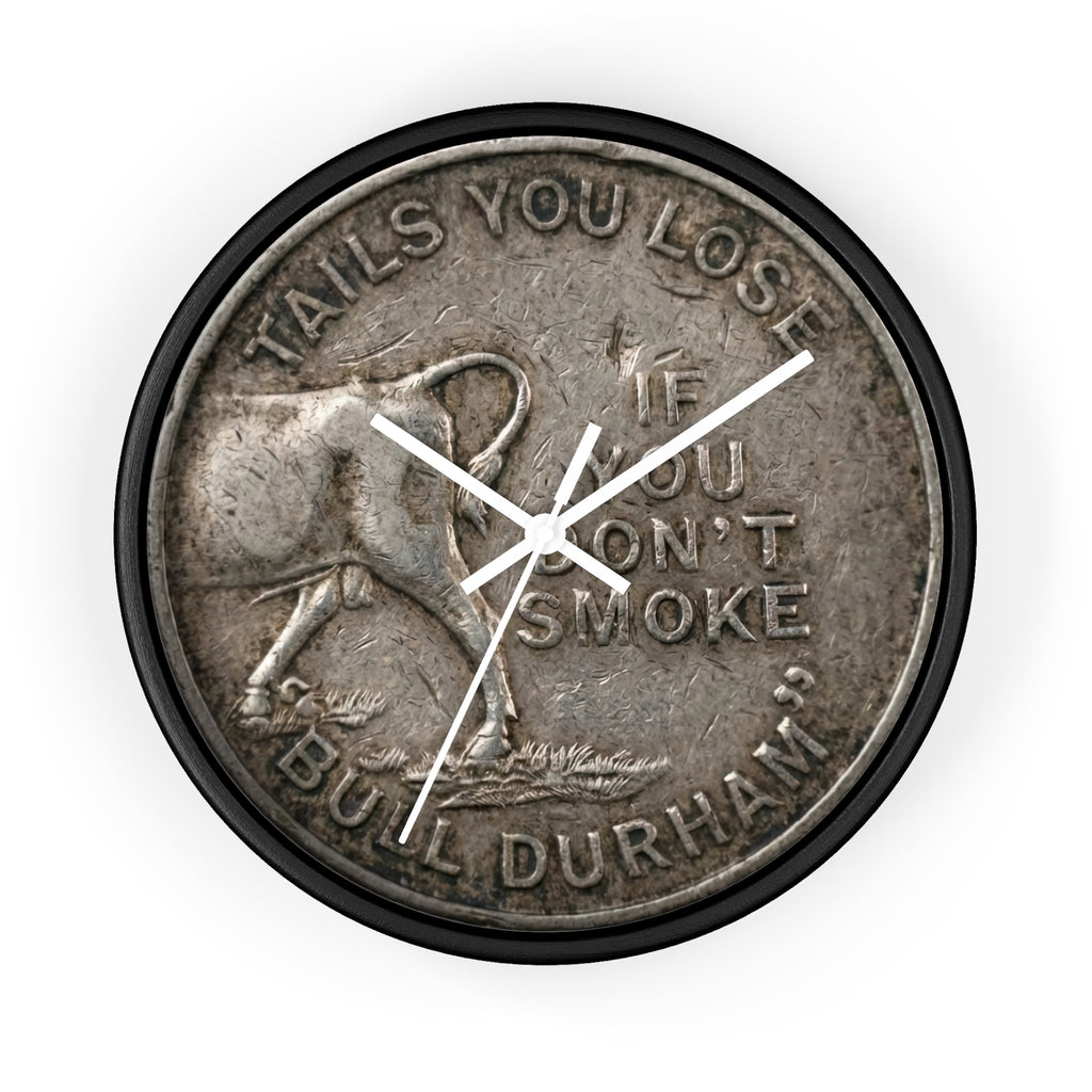 Copy of BCS20 - Bull City Tobacco Vintage Token Clock Lucky Strike "Tails"
