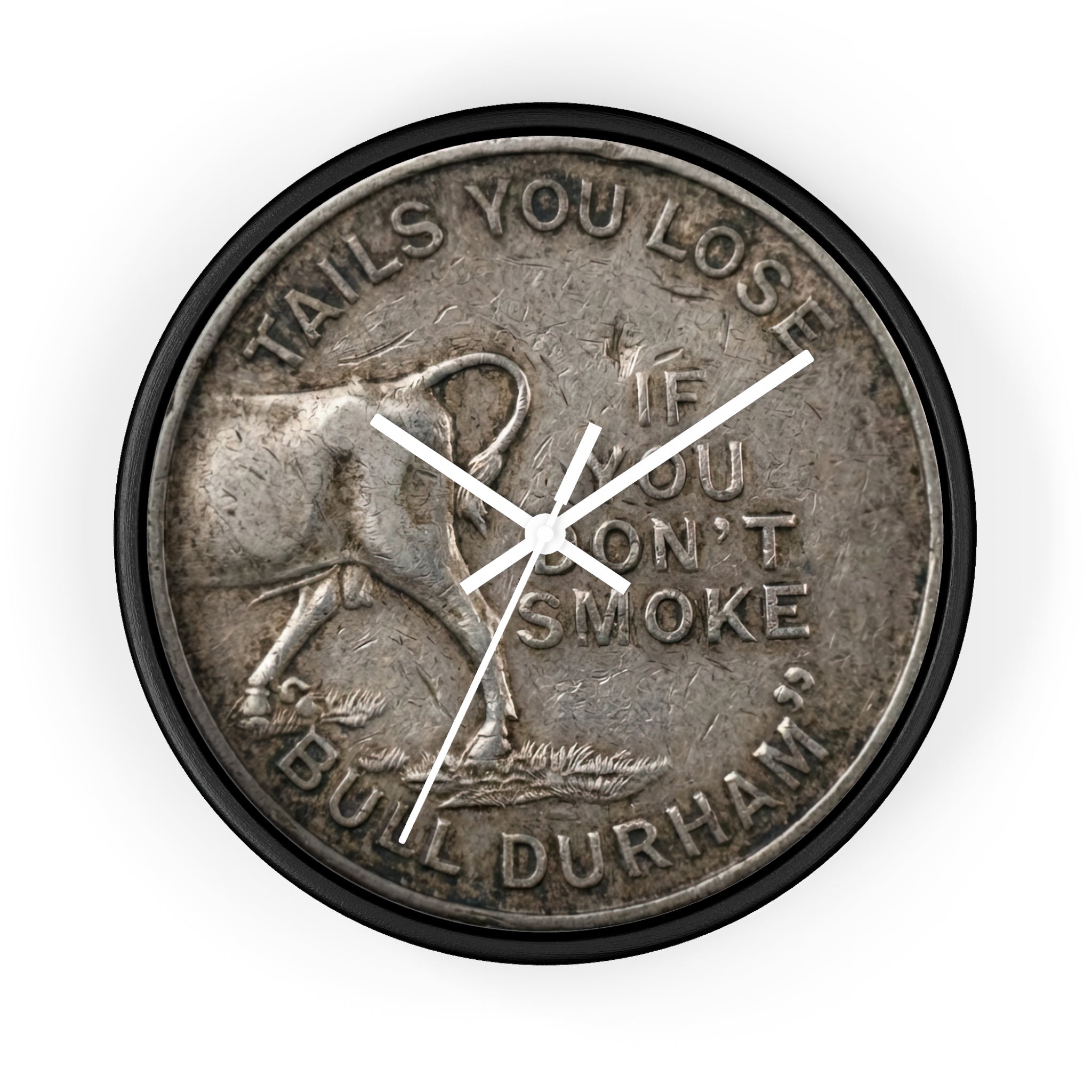 Copy of BCS20 - Bull City Tobacco Vintage Token Clock Lucky Strike "Tails"
