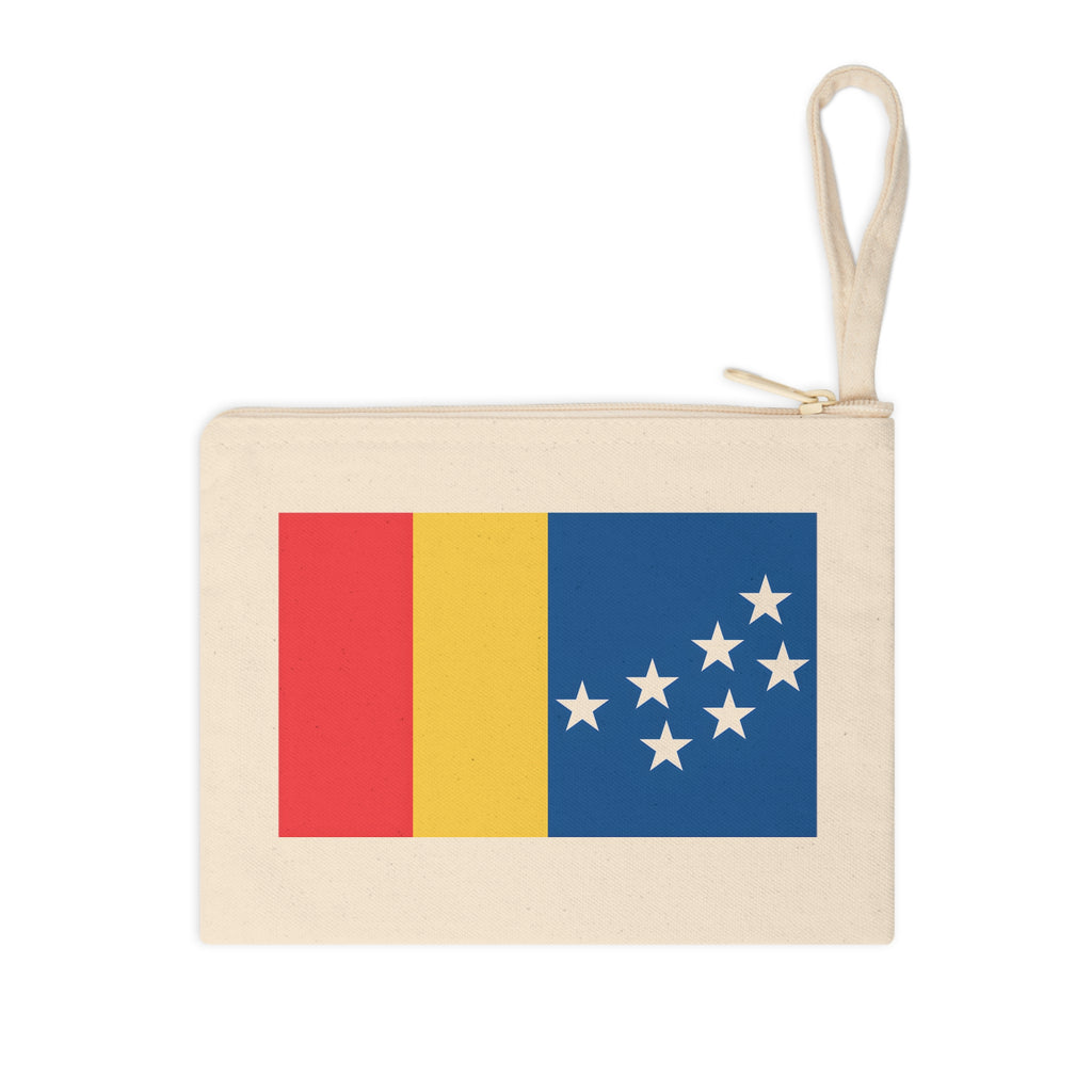 City of Durham Flag - Accessory Zipper Pouch