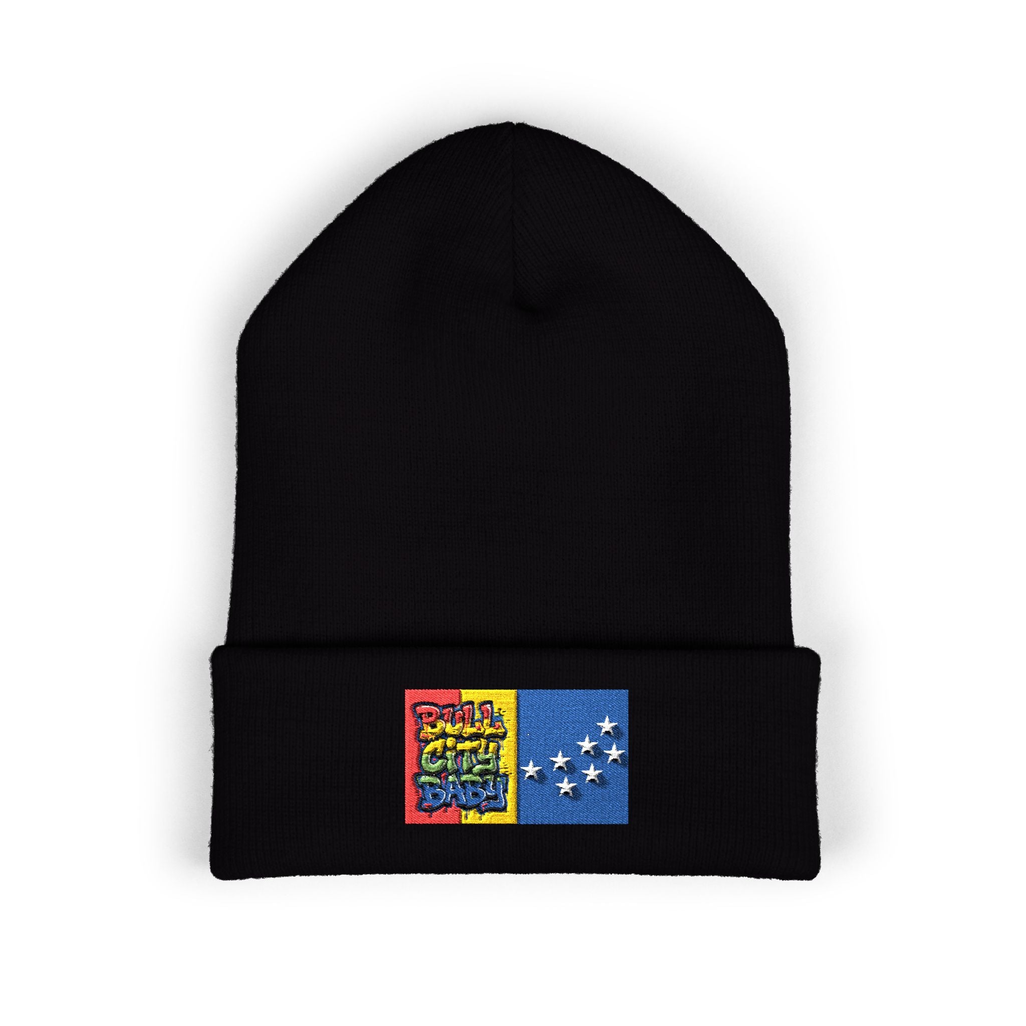 Bull City Baby - Classic Cuffed Beanie (Embroidery)