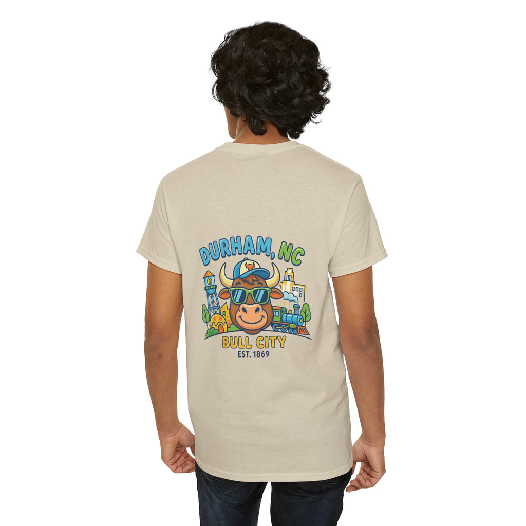 BCS15 - Printed on Back - Heavy Weight T-Shirt