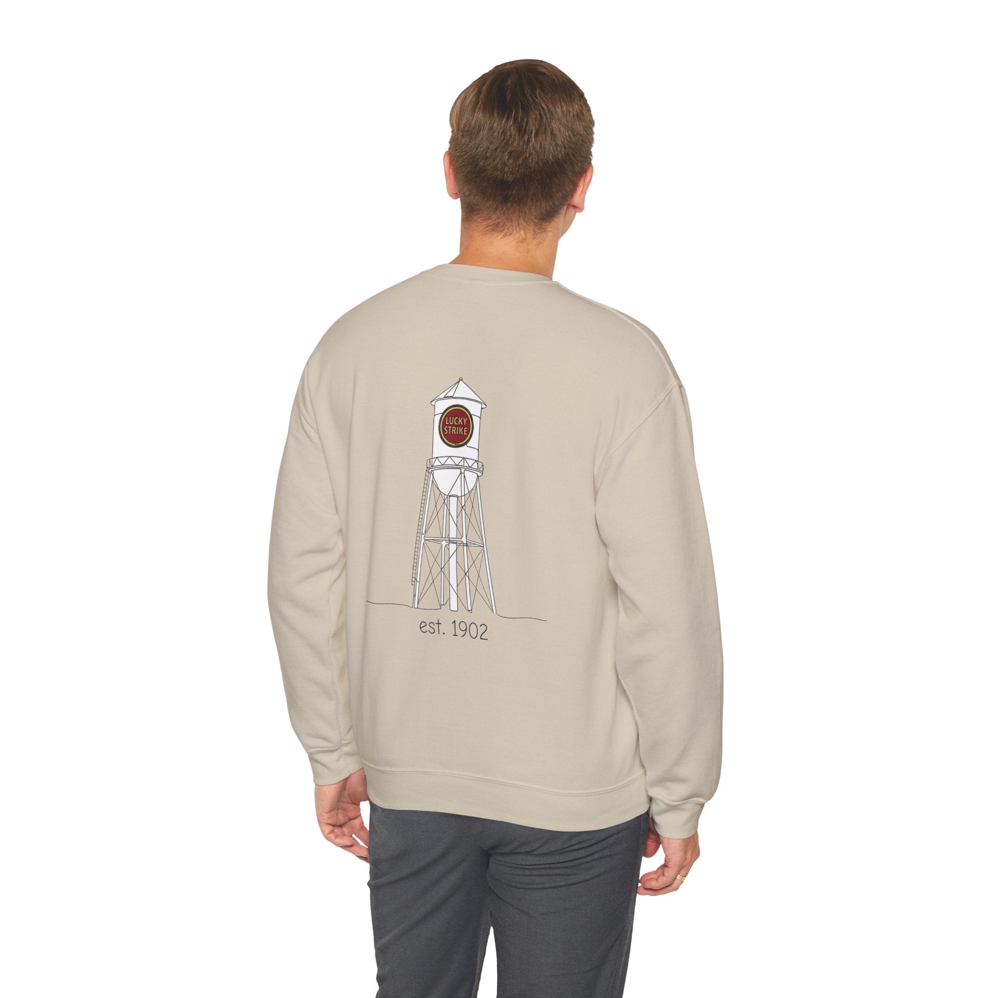BCS1 - Crewneck Sweatshirt — Backside Print