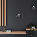 Bull City Vintage 1 - Matte Canvas Wall Art