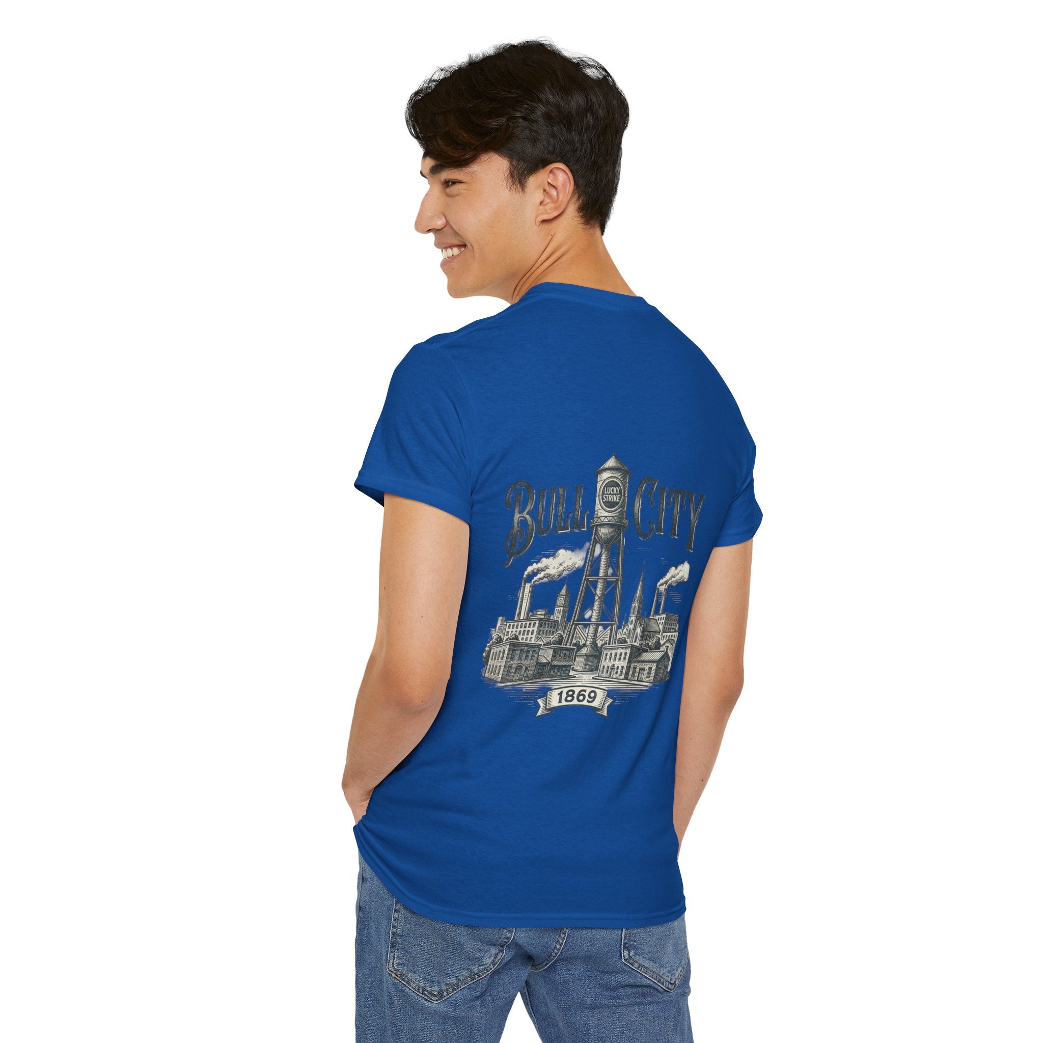BCS8 - Printed on Back - Heavy Weight T-Shirt