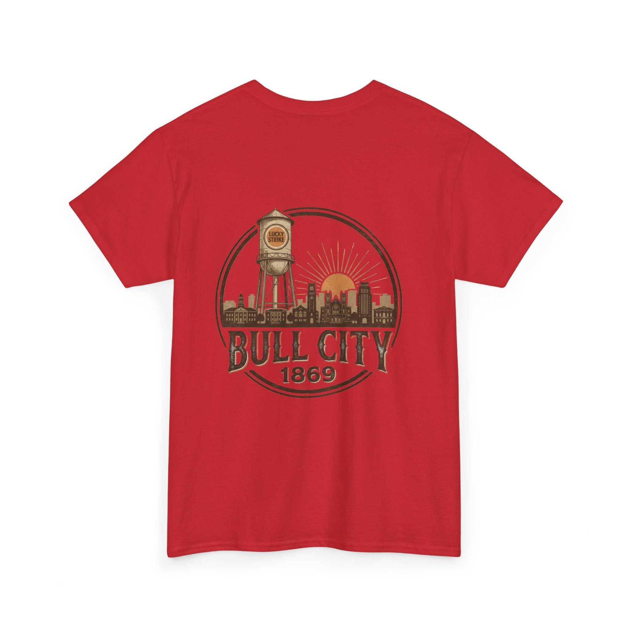 BCS9 - Printed on Back - Heavy Weight T-Shirt