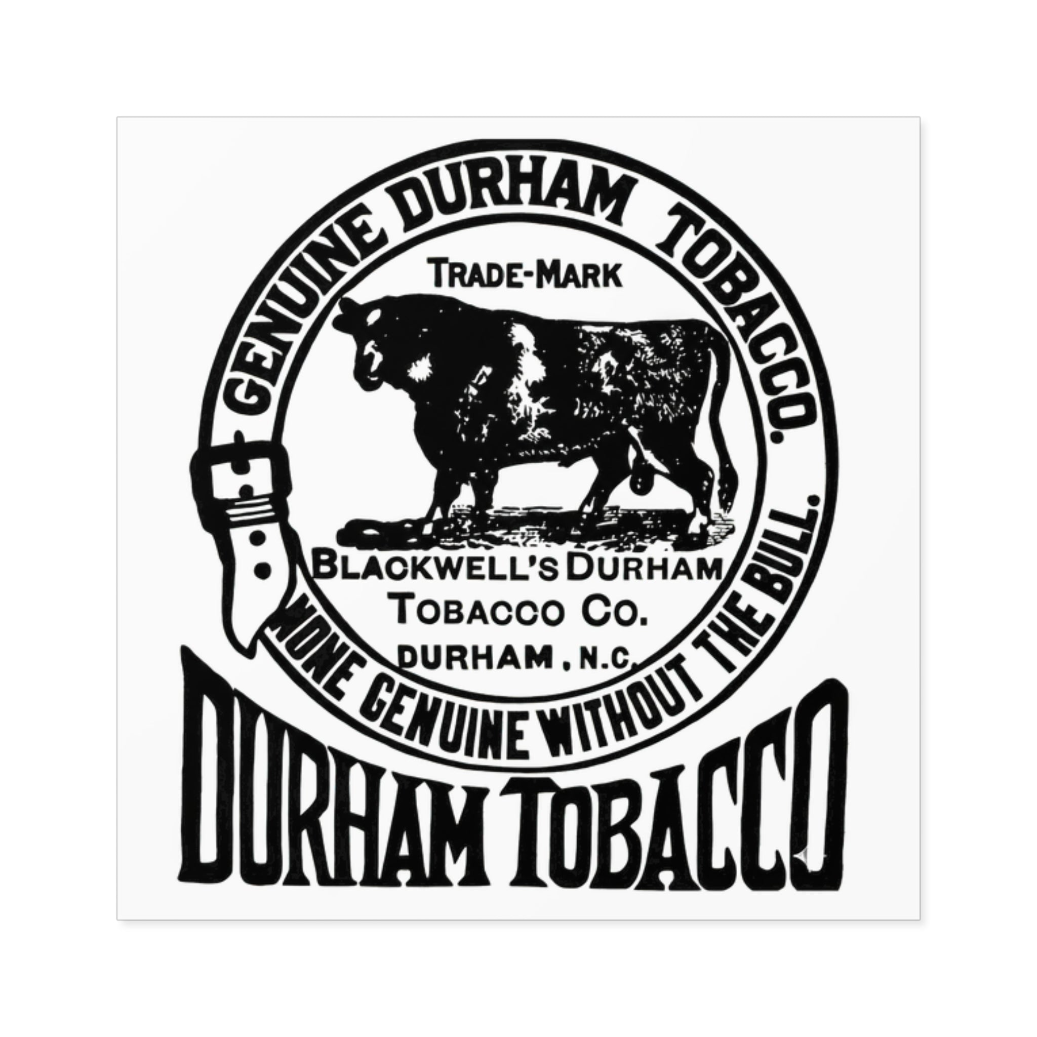 BCS12 - Square Sticker