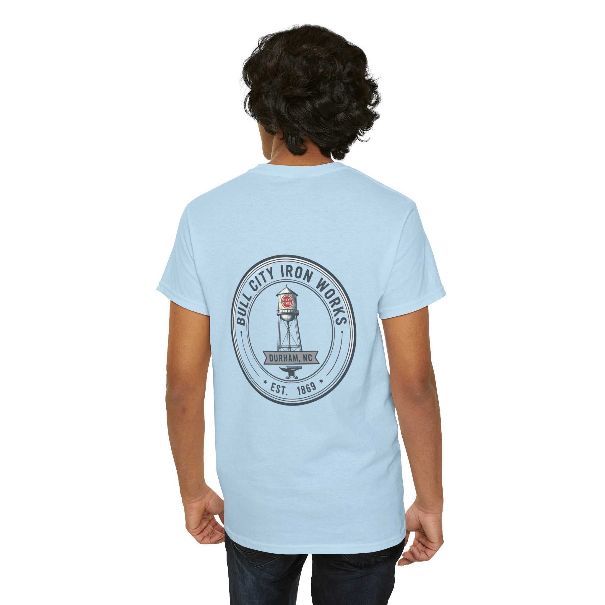 BCS14 - Printed on Back - Heavy Weight T-Shirt