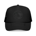 Copy of Durham Heart Flag - Trucker Hat — Embroidered Foam Mesh Cap