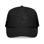 Copy of Durham Heart Flag - Trucker Hat — Embroidered Foam Mesh Cap