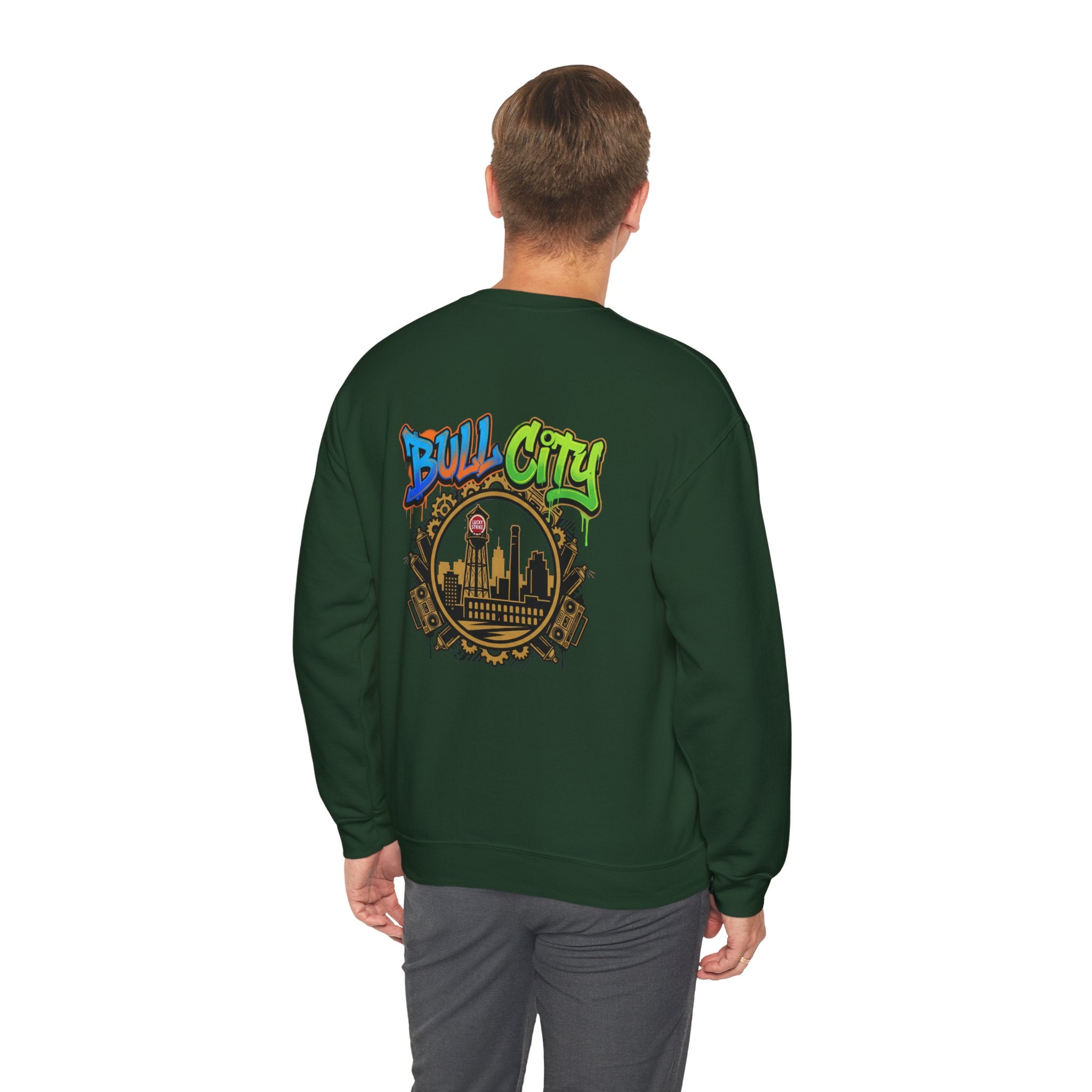 BCS7- Crewneck Sweatshirt — Backside Print