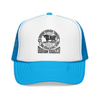 Copy of Copy of Durham Heart Flag - Trucker Hat — Embroidered Foam Mesh Cap
