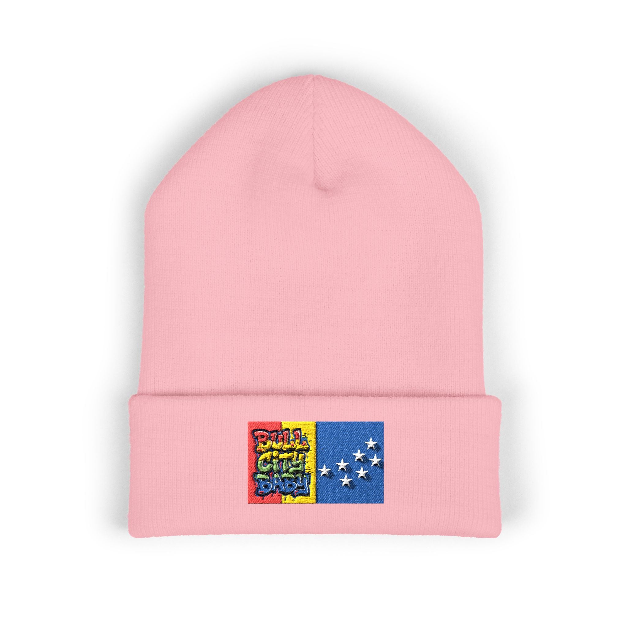 Bull City Baby - Classic Cuffed Beanie (Embroidery)