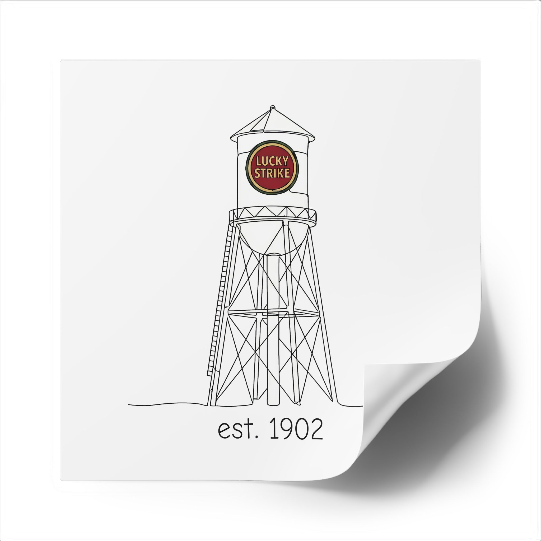 BCS1 - Square Sticker